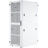 Panduit FlexFusion Cabinet - For Patch Panel, LAN Switch, Server, PDU - 45U Rack Height x 19" Rack Width - Floor Standing - Signal White - Steel - 2504.45 lb Dynamic/Rolling Weight Capacity - 3507.55 lb Static/Stationary Weight Capacity