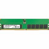 Micron 32GB DDR5 SDRAM Memory Module - For Server, Workstation - 32 GB (1 x 32GB) - DDR5-5600/PC5-44800 DDR5 SDRAM - 5600 MHz Dual-rank Memory - CL46 - 1.10 V - ECC - Unbuffered - 288-pin - DIMM