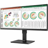 LG Ultrawide 34BN770-B 34" Class UWQHD LCD Monitor - 21:9 - Matte Black
