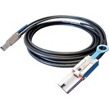 Microchip Adaptec&reg; Mini-SAS/Mini-SAS HD Data Transfer Cable - 6.56 ft Mini-SAS/Mini-SAS HD Data Transfer Cable for Hard Disk Drive Enclosure - SFF-8644 Mini-SAS HD - SFF-8088 Mini-SAS - Black