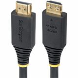 StarTech.com 10ft (3m) High Speed HDMI Cable with Gripping Connectors, 4K 60Hz/1440p 144Hz, 18Gbps, UHD HDMI 2.0 Cord, TPE Jacket