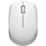 Logitech M170 Mouse - Optical - Wireless - Radio Frequency - 2.40 GHz - Off White - USB - Symmetrical