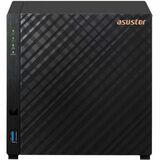 Asustor Drivestor 4 AS1104T - 4 Bay NAS, 1.4GHz Quad Core, Single 2.5GbE Port, 1GB RAM DDR4, Network Attached Storage, Personal Private Cloud (Diskless)