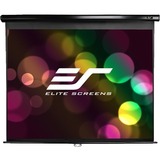 Elite Screens Manual Series - 150-INCH 4:3, Pull Down Manual Projector Screen with AUTO LOCK, Movie Home Theater 8K / 4K Ultra HD 3D Ready, 2-YEAR WARRANTY , M150UWV2"