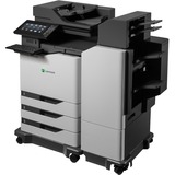 Lexmark CX860dte Laser Multifunction Printer - Color - Copier/Fax/Printer/Scanner - 60 ppm Mono/60 ppm Color Print - 2400 x 600 dpi Print - Automatic Duplex Print - Up to 350000 Pages Monthly - 1750 sheets Input - Color Scanner - 1200 dpi Optical Scan - Color Fax - Gigabit Ethernet - USB - For Plain Paper Print