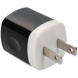 AddOn Wall Charger 1X 2USB-A 2.0 5v 1.5A, Black