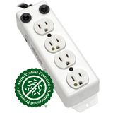 Eaton Tripp Lite Series Safe-IT UL 1363A Medical-Grade Power Strip for Patient-Care Vicinity, 4x Hospital-Grade Outlets, 3 ft. Coiled Cord