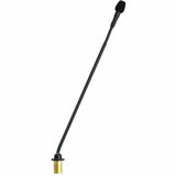 Shure Microflex Condenser Microphone for Speech, Conference Room, Corporate, Presentation, Education - Black - 50 Hz to 17 kHz - 170 Ohm - Cardioid - Gooseneck - 6-pin