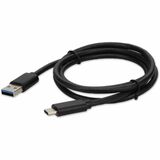 AddOn 3.0m (9.8ft) USB 3.1 Type (C) Male to USB 3.0 (A) Male Black Cable
