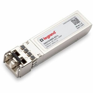 Ortronics Adva SFP+ Module - For Optical Network, Data Networking - 1 x LC Duplex 10GBase-SR Network - Optical Fiber - Multi-mode - 10 Gigabit Ethernet - 10GBase-SR - 10 Gbit/s - 0.30 km Maximum Distance