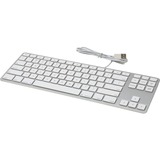 Matias Wired Aluminum Tenkeyless Keyboard for Mac - Silver