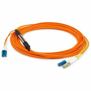 AddOn 20m LC (Male) Orange OM1 to LC (Male) Yellow OS2 Duplex OFNR Mode Conditioning Cable