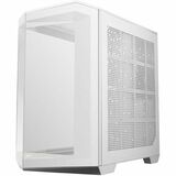 MSI MAG PANO 100L PZ Gaming Computer Case - Mid-tower - White - Tempered Glass, SPCC, ABS Plastic - ATX, Micro ATX, Mini ITX Motherboard Supported - 10 x Fan(s) Supported - 3 x Internal 2.5" Bay - 2 x Internal 2.5"/3.5" Bay(s) - 8x Slot(s) - 2 x USB 3.2 Gen 1 Type-A, 1 x USB 3.2 (Gen 2) Type C - 1 x Audio In - 1 x Audio Out