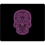 OTM Hipster Prints Black Mouse Pad, Mrs. Sugarbones