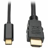 Eaton Tripp Lite Series USB-C to HDMI Active Adapter Cable (M/M), 4K, Black, 16 ft. (4.9 m)