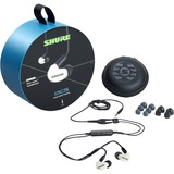 Shure AONIC 215 Sound Isolating Earphones - Stereo - Mini-phone (3.5mm) - Wired - 17 Ohm - Earbud - Binaural - In-ear - 5.31 ft Cable - White