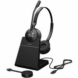 Jabra Engage 55 SE Headset - Stereo - Wireless - DECT - 490 ft - 40 Hz to 16 kHz - Over-the-head, On-ear - Binaural - Supra-auralTAA Compliant