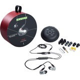 Shure AONIC 5 Sound Isolating Earphones - Stereo - Wired - Earbud - Binaural - In-ear - Clear