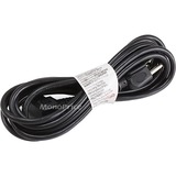 Monoprice Standard Power Cord - For Computer, Monitor, Projector, Television - 18 Gauge - 125 V AC / 10 A - Black - 10 ft Cord Length - IEC 60320 C13 / NEMA 5-15P
