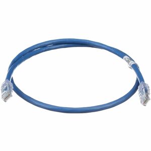 Panduit TX6A 10Gig Cat.6a Patch Network Cable - 20 ft Category 6a Network Cable for Network Device - First End: 1 x RJ-45 Network - Male - Second End: 1 x RJ-45 Network - Male - 10 Gbit/s - Patch Cable - Gray