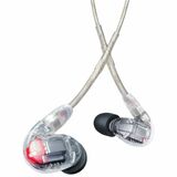 Shure SE846 GEN 2 Sound Isolating Earphones - Stereo - Mini-phone (3.5mm), MMCX - Wireless - 9 Ohm - 15 Hz to 20 kHz - Gold Plated Connector - Over-the-ear - Binaural - In-ear - 5.33 ft Cable - Clear