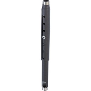 Chief 12-18" Adjustable Extension Column - For Projector - Black
