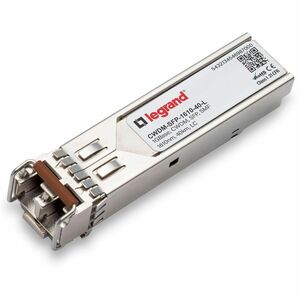 Ortronics Cisco SFP Module - For Optical Network, Data Networking - 1 x LC Duplex 1000Base-CWDM Network - Optical Fiber - Single-mode - Gigabit Ethernet - 1000Base-CWDM - 1 Gbit/s - 40 km Maximum Distance