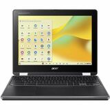 Acer Chromebook Spin 512 R857TN R857TN-P5QA 12.2" Touchscreen Convertible 2 in 1 Chromebook - WUXGA - Intel N250 - 8 GB - 64 GB Flash Memory - English (US) Keyboard - Black
