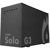 ioSafe Solo G3 Black Edition 4 TB Desktop Hard Drive - External - Black - USB 3.0 Type A - 256-bit AES Encryption Standard - 2 Year Warranty