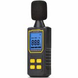 StarTech.com Handheld Digital Sound Meter w/Large LCD, Noise/Decibel Level Reader for Server Rooms/Offices, Audio Monitor, 30-130dBA Range