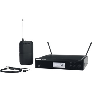 Shure Wireless Rack-mount Presenter System with WL93 Miniature Lavalier Microphone - 512 MHz to 542 MHz Operating Frequency - 50 Hz to 15 kHz Frequency Response - 299.87 ft Operating Range