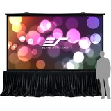 Elite Screens QuickStand 5-Second Series - 150-INCH 16:9, Manual Pull Up, Movie Theater 8K / 4K Ultra HD 3D Ready, 2-YEAR WARRANTY, QS150HD"