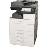 Lexmark MX911DTE Laser Multifunction Printer - Monochrome - Copier/Fax/Printer/Scanner - 55 ppm Mono Print - 1200 x 1200 dpi Print - Automatic Duplex Print - Up to 300000 Pages Monthly - 2150 sheets Input - Color Scanner - 600 dpi Optical Scan - Monochrome Fax - Gigabit Ethernet - USB - For Plain Paper Print