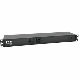 Eaton Tripp Lite Series 2kW 100-127V Single-Phase Basic PDU with ISOBAR Surge Protection - 3840 Joules, 14 Outlets, L5-20P Input (5-20P Adapter), 6 ft. Cord, 1U
