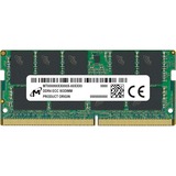 Micron 16GB DDR4 SDRAM Memory Module - For Notebook - 16 GB (1 x 16GB) - DDR4-3200/PC4-25600 DDR4 SDRAM - 3200 MHz Dual-rank Memory - CL22 - 1.20 V - ECC - Unbuffered - 260-pin - SoDIMM - 3 Year Warranty