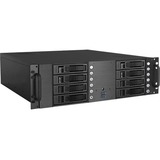 iStarUSA 3U Compact 8x 3.5" Bay Hotswap microATX Chassis