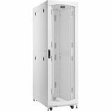 Eaton SmartRack 42U Standard-Depth Standard-Width Heavy-Duty Rack Enclosure Cabinet for AI Servers, White