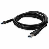 AddOn 15ft USB A 3.0 Male to Male Black Cable