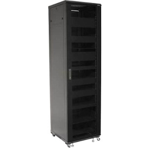 Sanus Component Series 44RU AV Rack - Audio Rack for Home Theater - Black