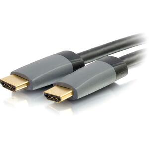 C2G 7m Select HDMI Cable with Ethernet 4K 30Hz - In-Wall CL2-Rated (23ft) - 22.97 ft HDMI A/V Cable for Audio/Video Device, Home Theater System - First End: 1 x HDMI Digital Audio/Video - Male - Second End: 1 x HDMI Digital Audio/Video - Male - Supports up to 4096 x 2160 - CL2 - Black