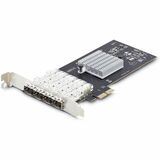 StarTech.com 4-Port GbE SFP Network Card, PCIe 2.0 x2 (x4, x8, x16 Compatible), Intel I350-AM4, Copper/Fiber Optic, Gigabit Ethernet