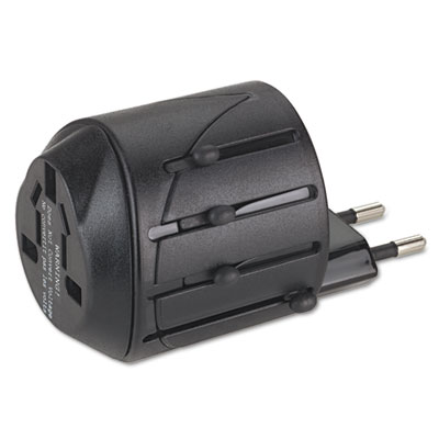 [13TravelPlugAdap] Kensington mobile device charger Digital camera, Mobile phone, MP3, MP4, Netbook, Laptop, PDA Black AC Indoor
