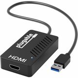 Plugable USB 3.0 to HDMI 4K DisplayLink Video Graphics Adapter for Multiple Monitors up to 3840x2160