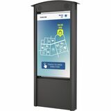 Peerless-AV&reg; Smart City Kiosk with 55" Xtreme&trade; High Bright Outdoor Display - 1 Pack