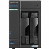 Asustor Lockerstor 2 Gen 2 AS6702T | 2 Bay NAS - Network Storage Enclosure, Quad Core 2.0GHz CPU, 4 M.2 PCIe 3.0 SSD Slot, 2 2.5GbE Port, 4GB RAM DDR4