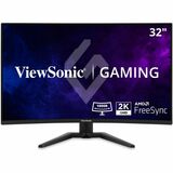 ViewSonic VX3228C-2K 32 Inch 1440p Curved Gaming Monitor with 1ms, 180Hz, FreeSync, Eye Care, HDMI, and DisplayPort Inputs