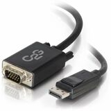 C2G 15ft (4.6m) DisplayPort Male to VGA Male Active Adapter Cable - Black