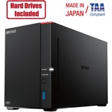 BUFFALO LinkStation 720 2-Bay Professional Network Storage 8TB (2x4TB) with Hard Drives Included