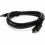 AddOn 10ft DisplayPort Male to HDMI Male Black Cable Which Requires DP++ For Resolution Up to 2560x1600 (WQXGA)