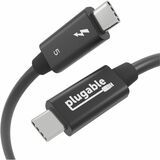 Plugable Thunderbolt 5 Cable with 80Gbps and 240W Charging - Thunderbolt Certified | Up to 120Gbps Bandwidth Boost